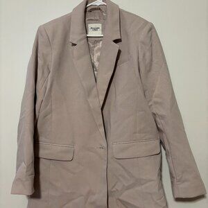 Abercrombie & Fitch Tan Blazer Size Large